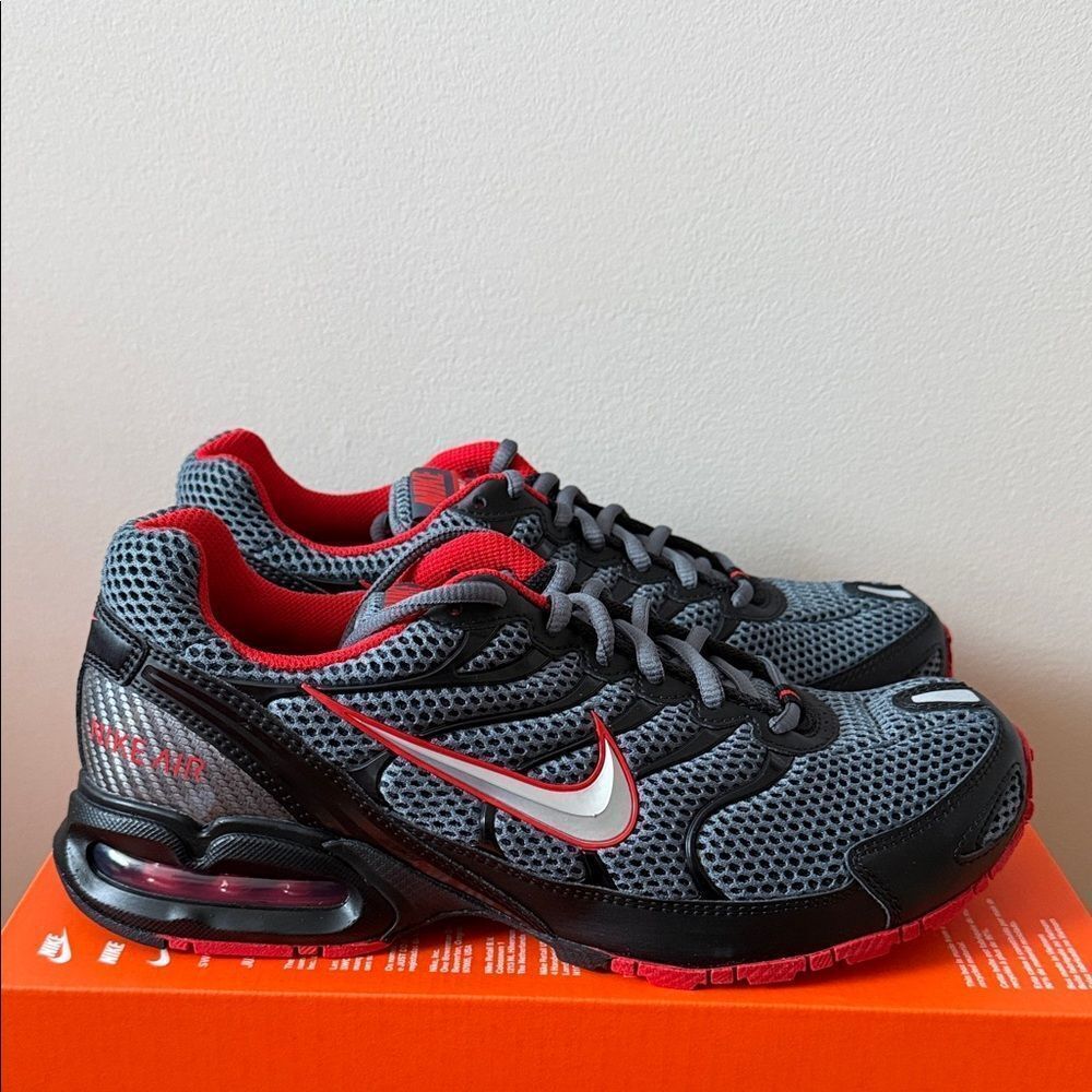Nike Air Max Torch 4 Grey Metallic Silver 343846-006 Men’s Size 9.5